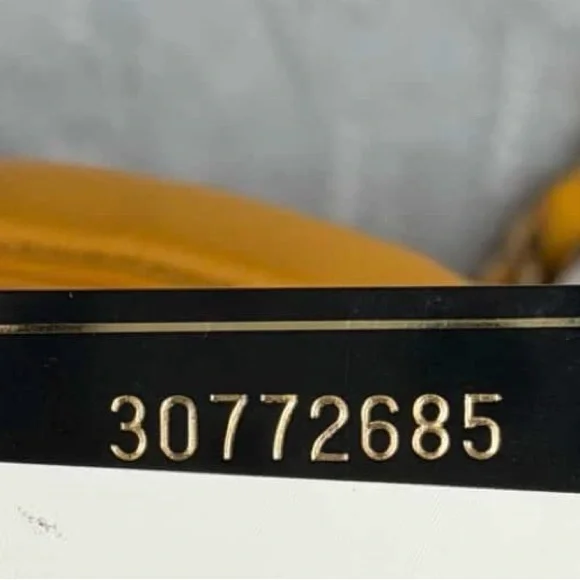 Chanel Lambskin Quilted Trendy Spirit Top Handle Bag Yellow series 30 Year 2020 - Picture 14 of 15